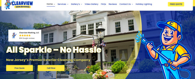 Exterior Cleaning & Window Cleaning Service Spring Lake NJ